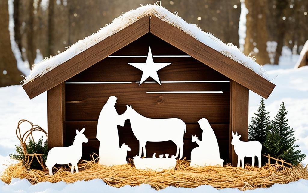 outdoor nativity scenes