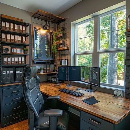 Optimize Your Home Office Design with Us: gardenhomedecor.com